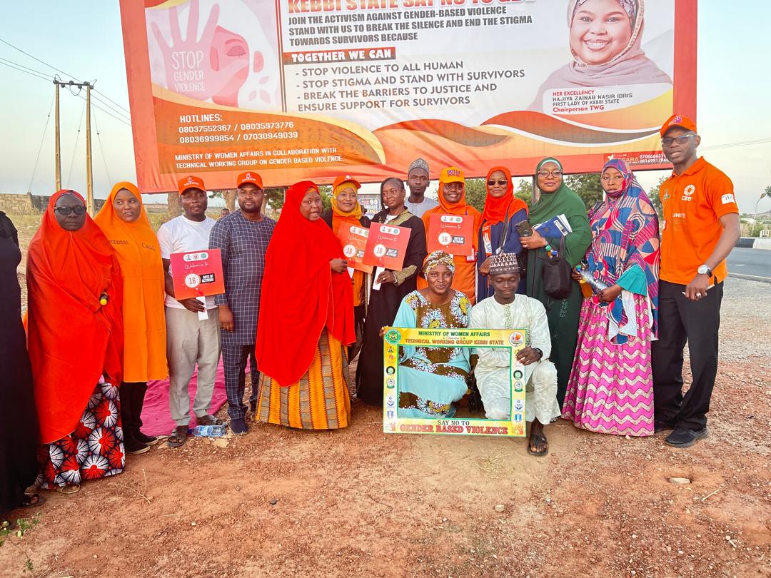 16 Days of GBV Activism Kebbi State