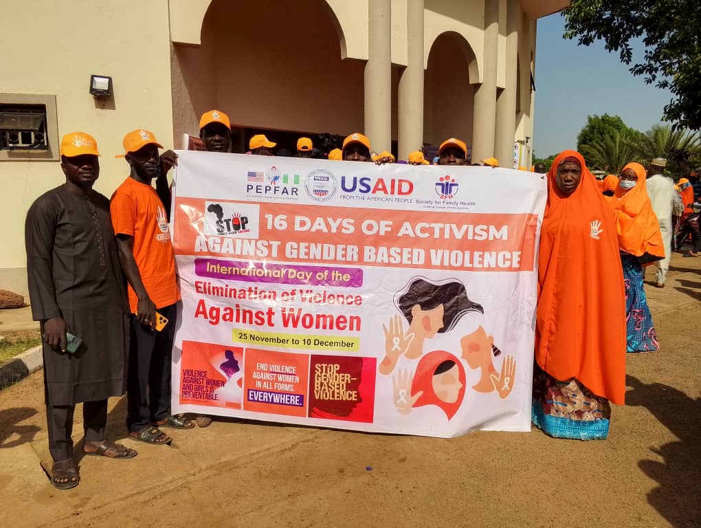 16 Days of GBV Activism Kebbi State ACHEI with GBV TWG Team 2024